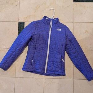 The North Face Purple Insulated Jacket